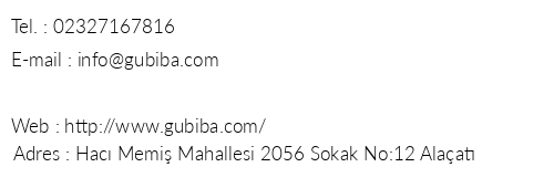 Gubiba Hotel Alaat telefon numaralar, faks, e-mail, posta adresi ve iletiim bilgileri